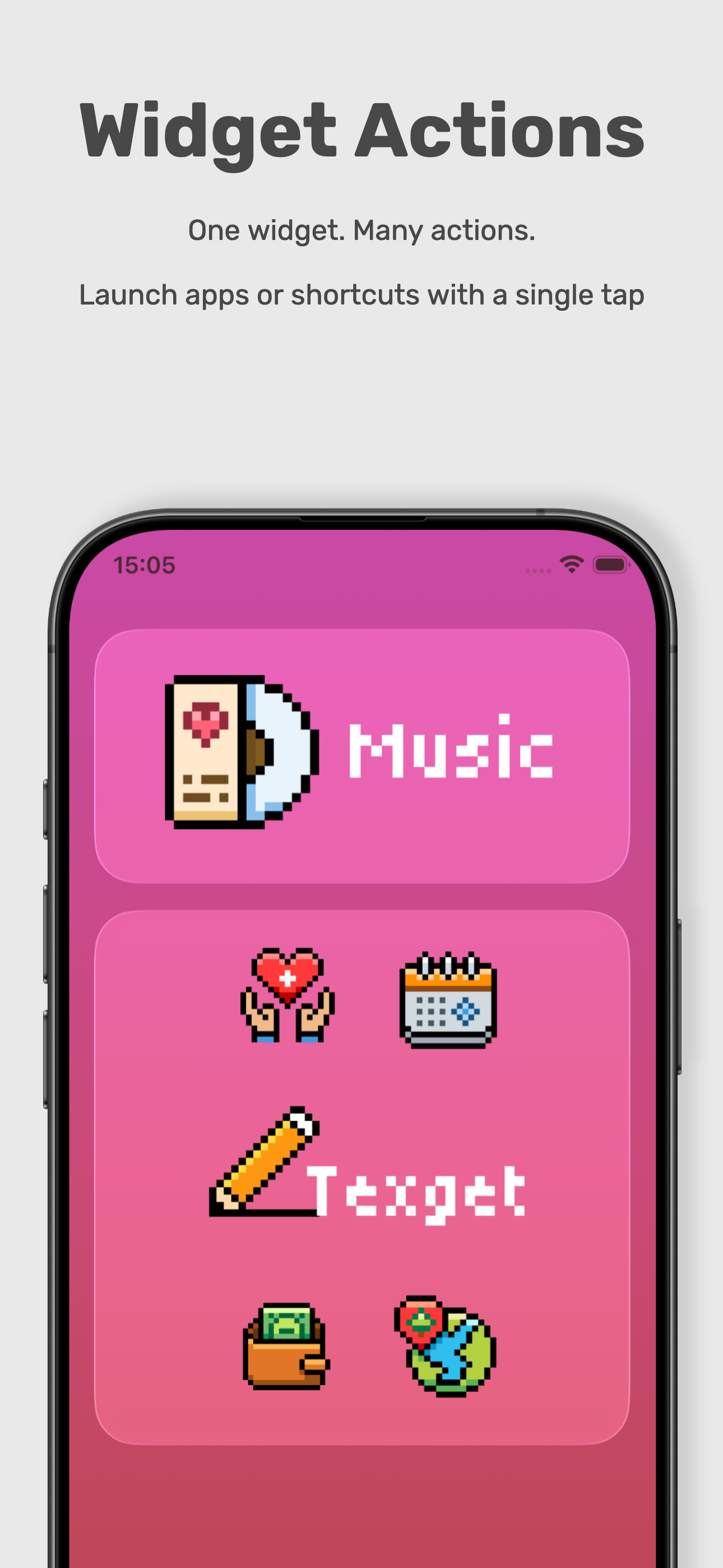 Text widget preview screenshot